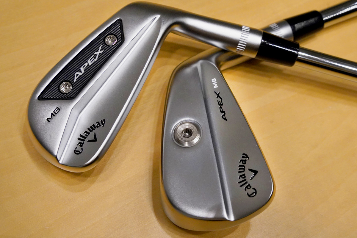 左ピン”でもグイグイ攻められる「APEX MBアイアン」 ウワッ、この抜け