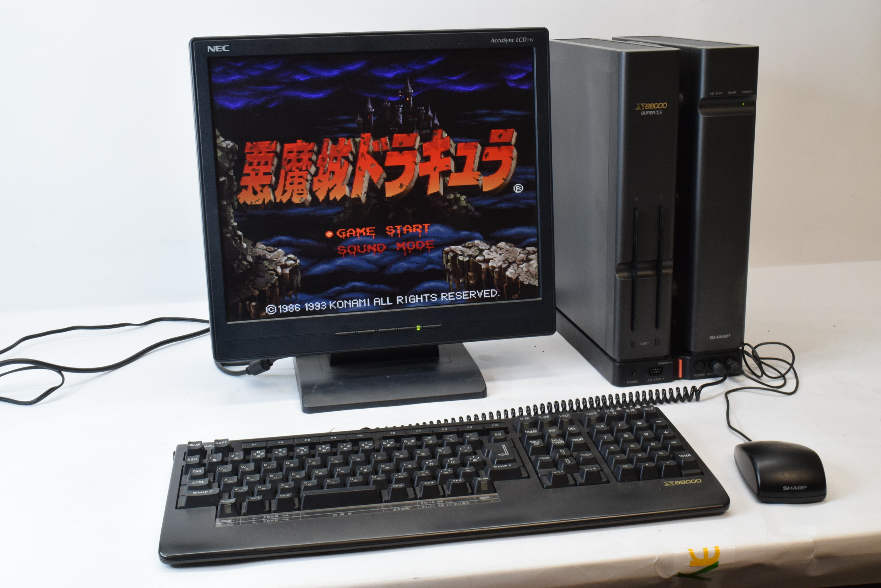 シャープX68000スーパーHDをレストアしたんだ。 : r/vintagecomputing