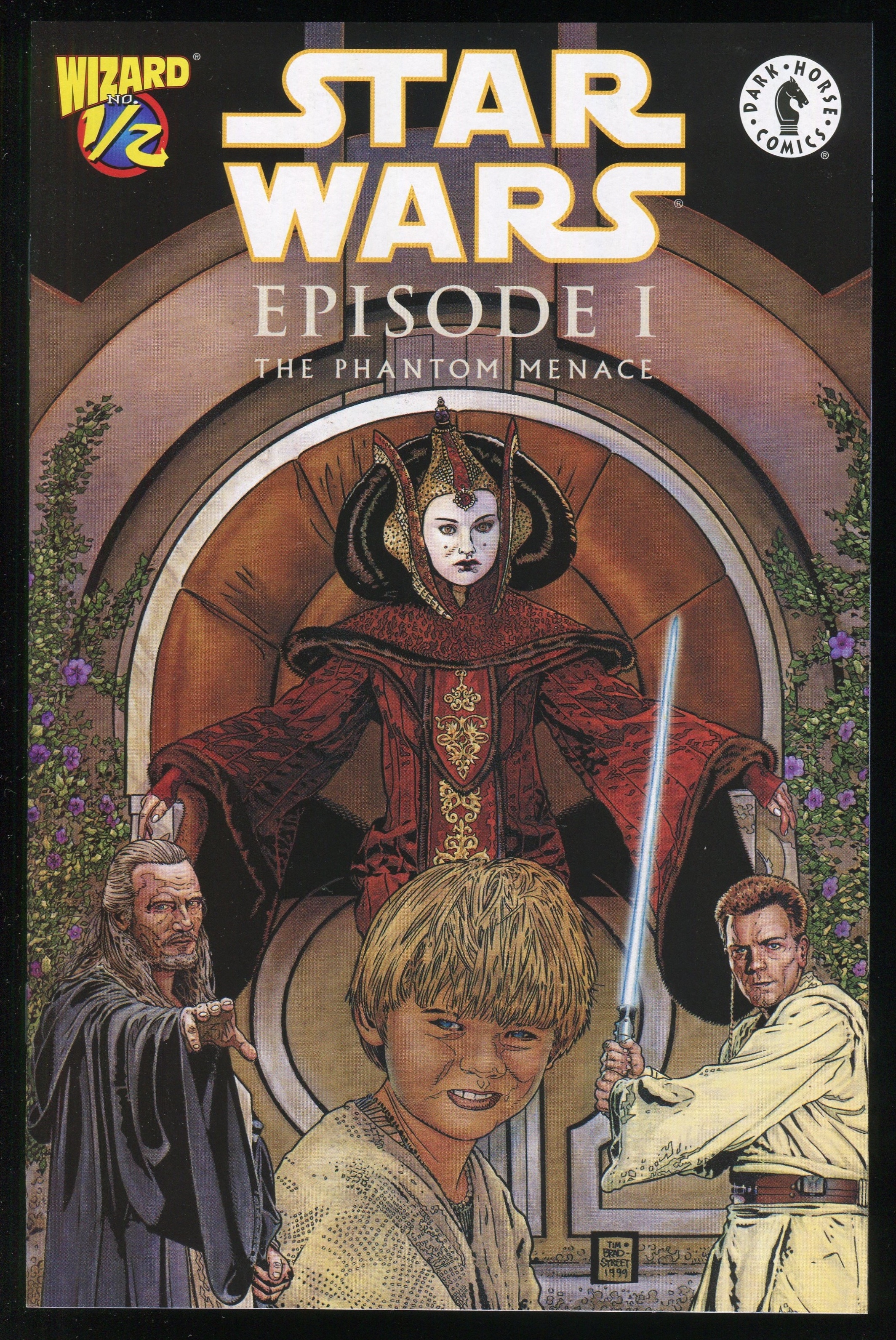 Star Wars Episode 1 The Phantom Menace Comic Set 1-2-3-4 Lot +