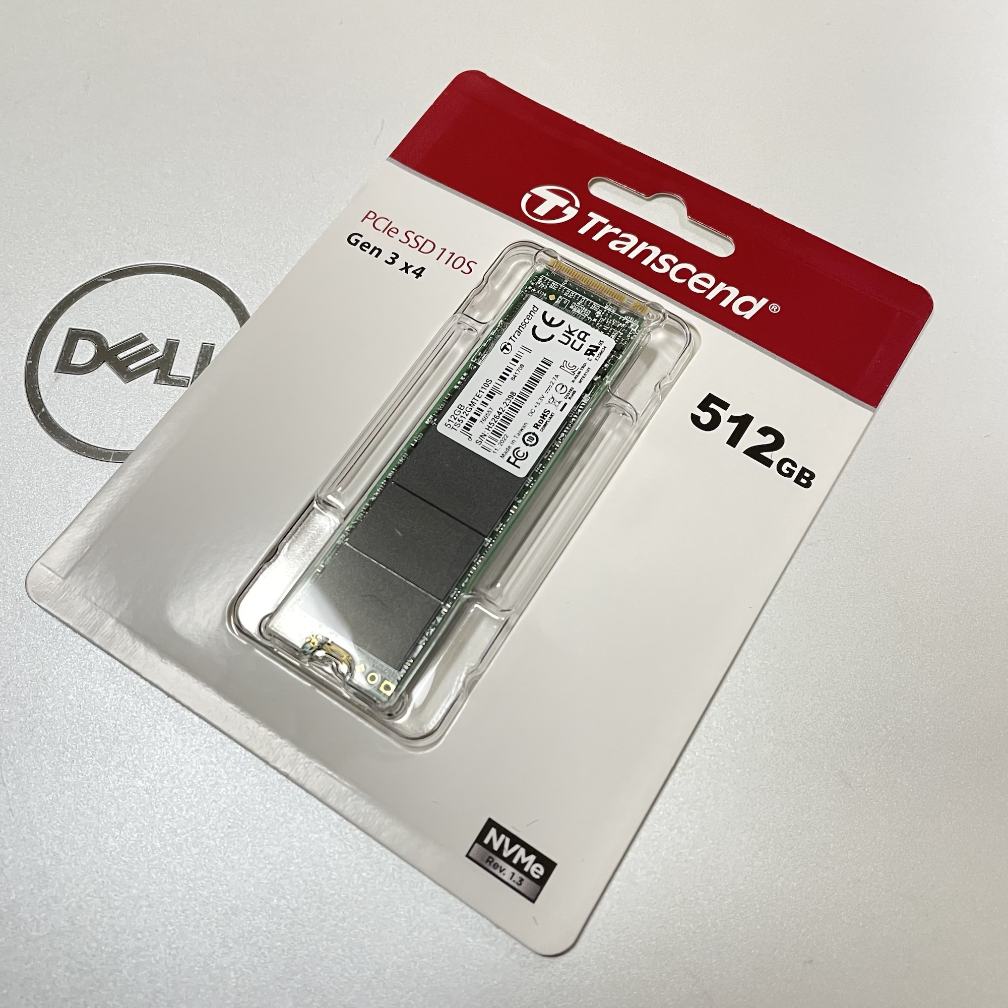 DELL Inspiron 15 5000（5570）のM.2 SSDを交換する