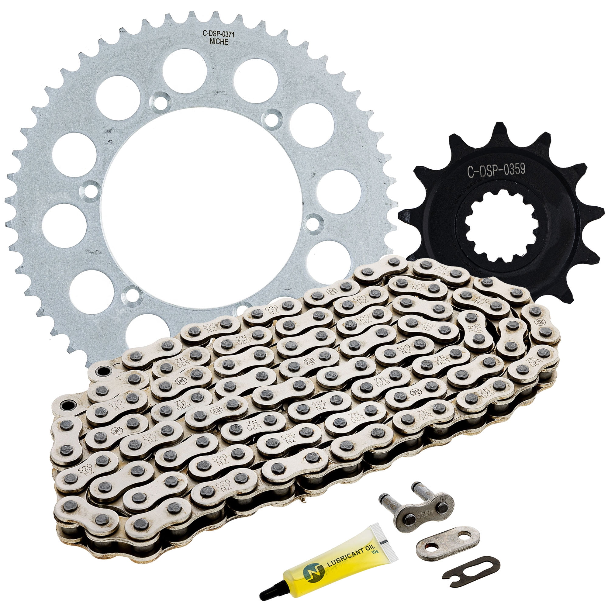 Niche Sprocket Chain Set for Kawasaki Ninja ZX6R 15/40T 520 O-Ring