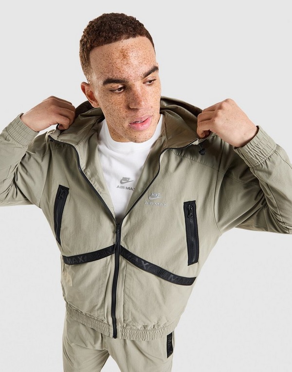 Green Nike Air Max Woven Jacket - JD Sports Global