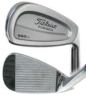 TITLEIST 690 CB FORGED IRON (STEEL SHAFT)
