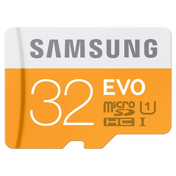 MicroSDHC 32GB EVO Memory Card with Adapter Memory & Storage - MB