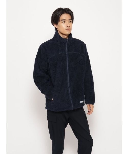 フリース・ニット 防風ボアフリース ジップジャケットUNISEX | サニ