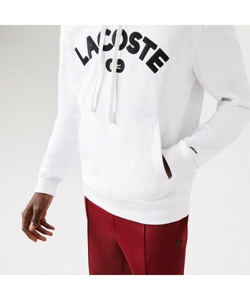 セール】 ロゴプリントフードスウェットシャツ （パーカー）｜LACOSTE