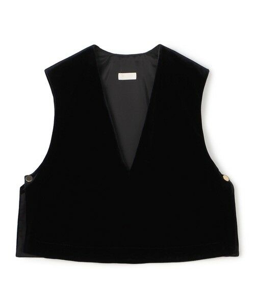 セール】 マットベロア Vネックベスト （ベスト）｜TOMORROWLAND