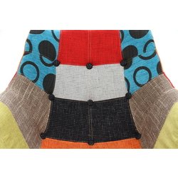 ヨドバシ.com - 不二貿易 FUJI BOEKI パッチワークデザイナーチェア