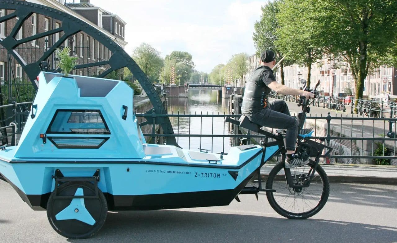 自転車キャンピングカーZ-TRITONが2.0にバージョンアップ！プロの