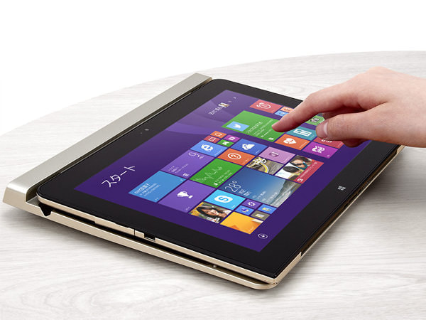 NEC、10.1型フル HD 超え Windows タブレット「LaVie Tab W