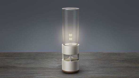 ガラス管がスピーカーに 360度音が広がる ソニー「グラスサウンド