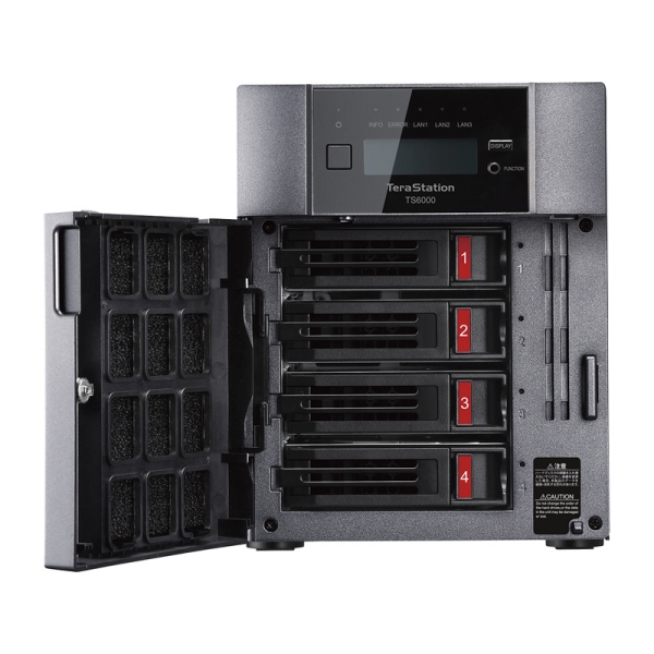 バッファロー TeraStation TS6400DNシリーズ 4ベイ デスクトップNAS