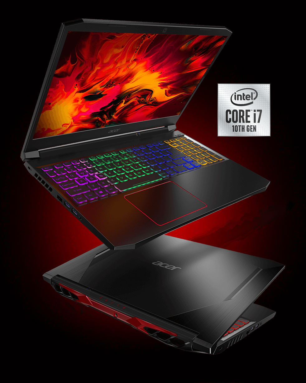 Acer Nitro 5 (144Hz/15.6型フルHD/Core i7-10750H/GTX1660Ti/16GB