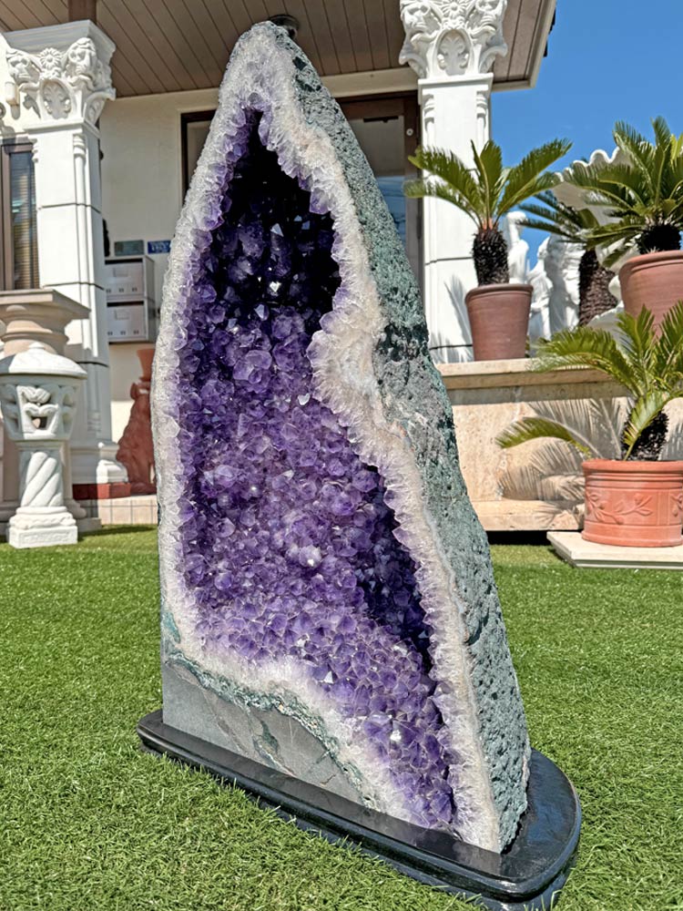 楽天市場】天然 紫水晶 特大 アメジスト ドーム 原石 大きい