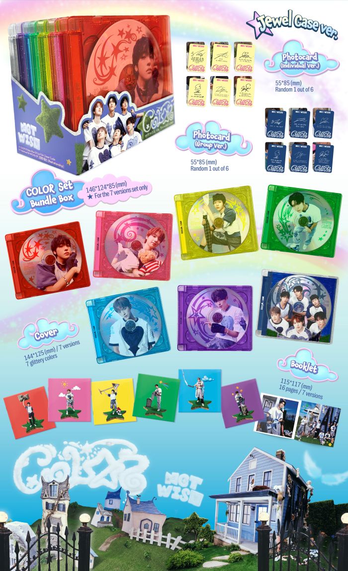 楽天市場】NCT WISH ミニ3集 アルバム COLOR 韓国チャート反映