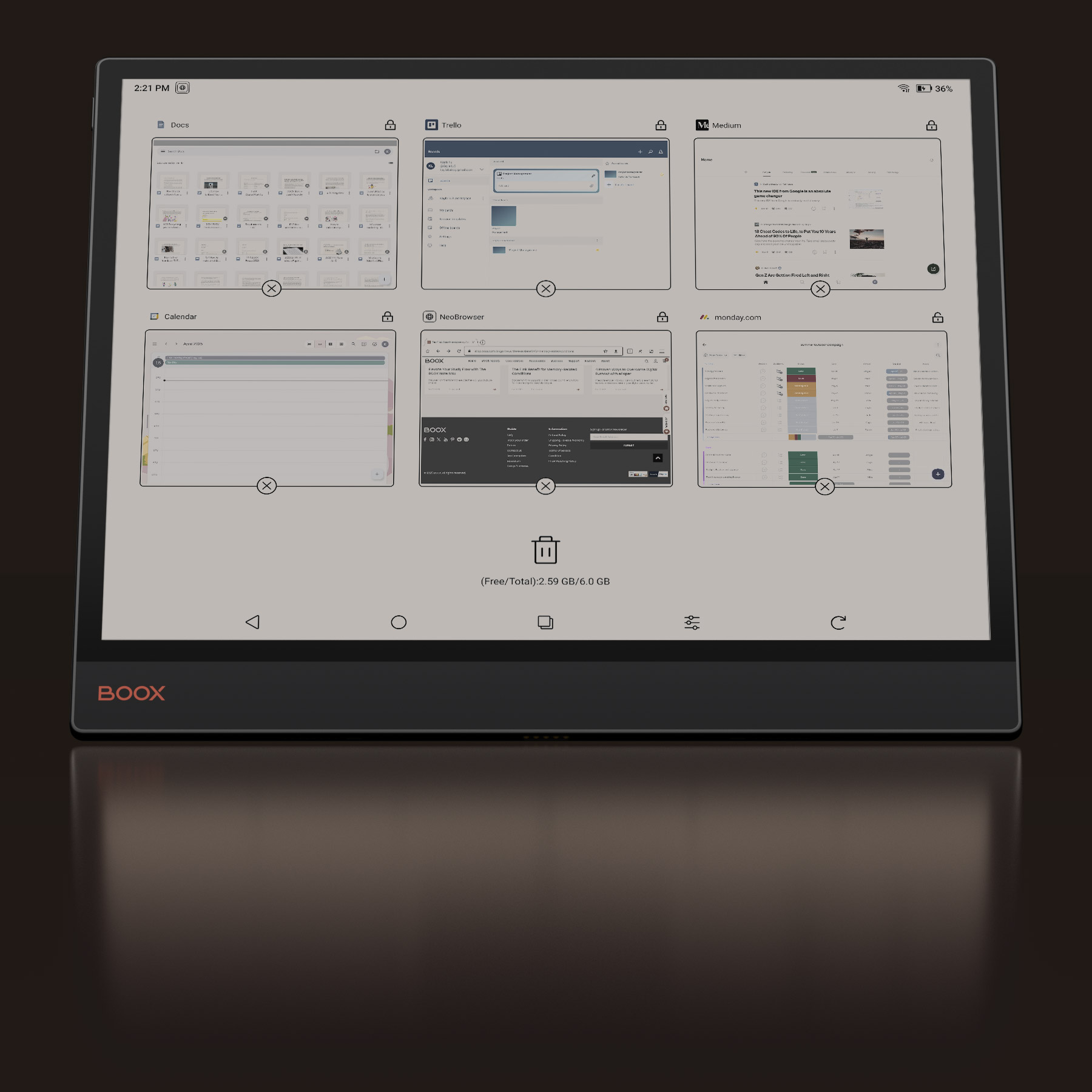 楽天市場】BOOX - Tab X C 電子書籍リーダー Androidタブレット