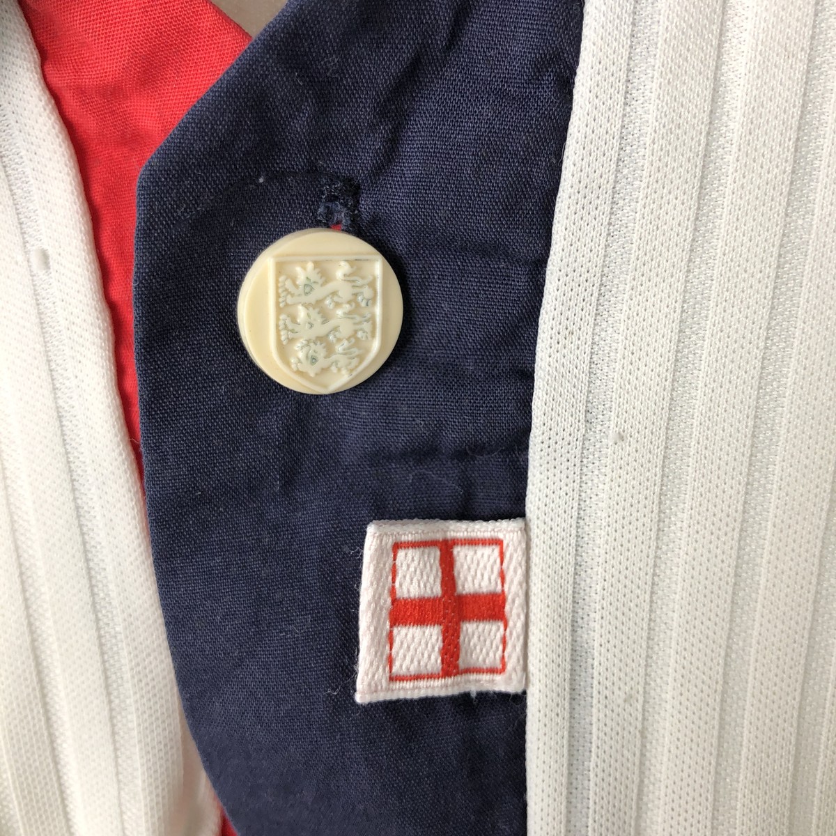 古着 90年代 アンブロ UMBRO イングランド代表 オープンカラー