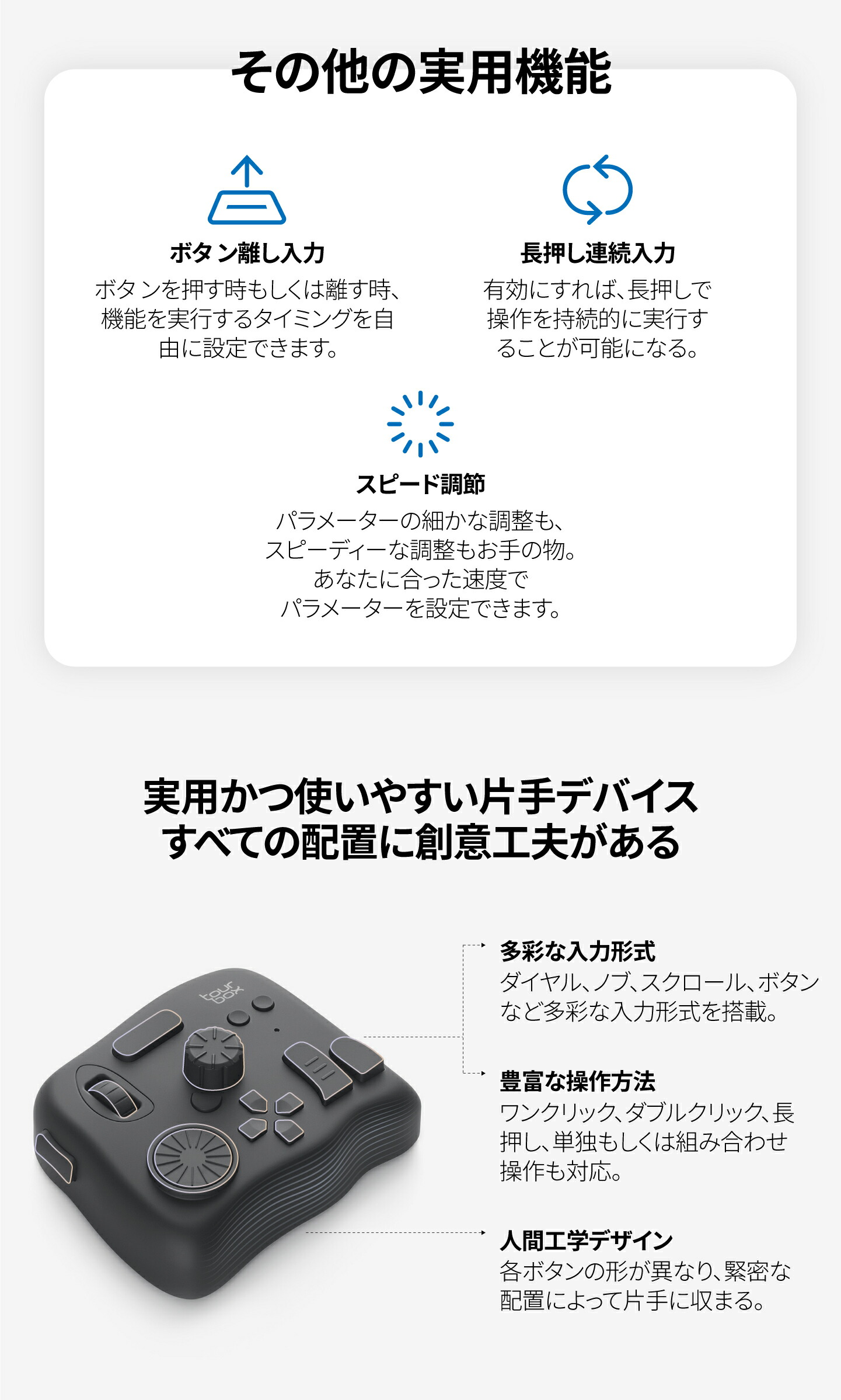 楽天市場】【送料無料】TourBox NEO + キャリーケース 左手デバイス