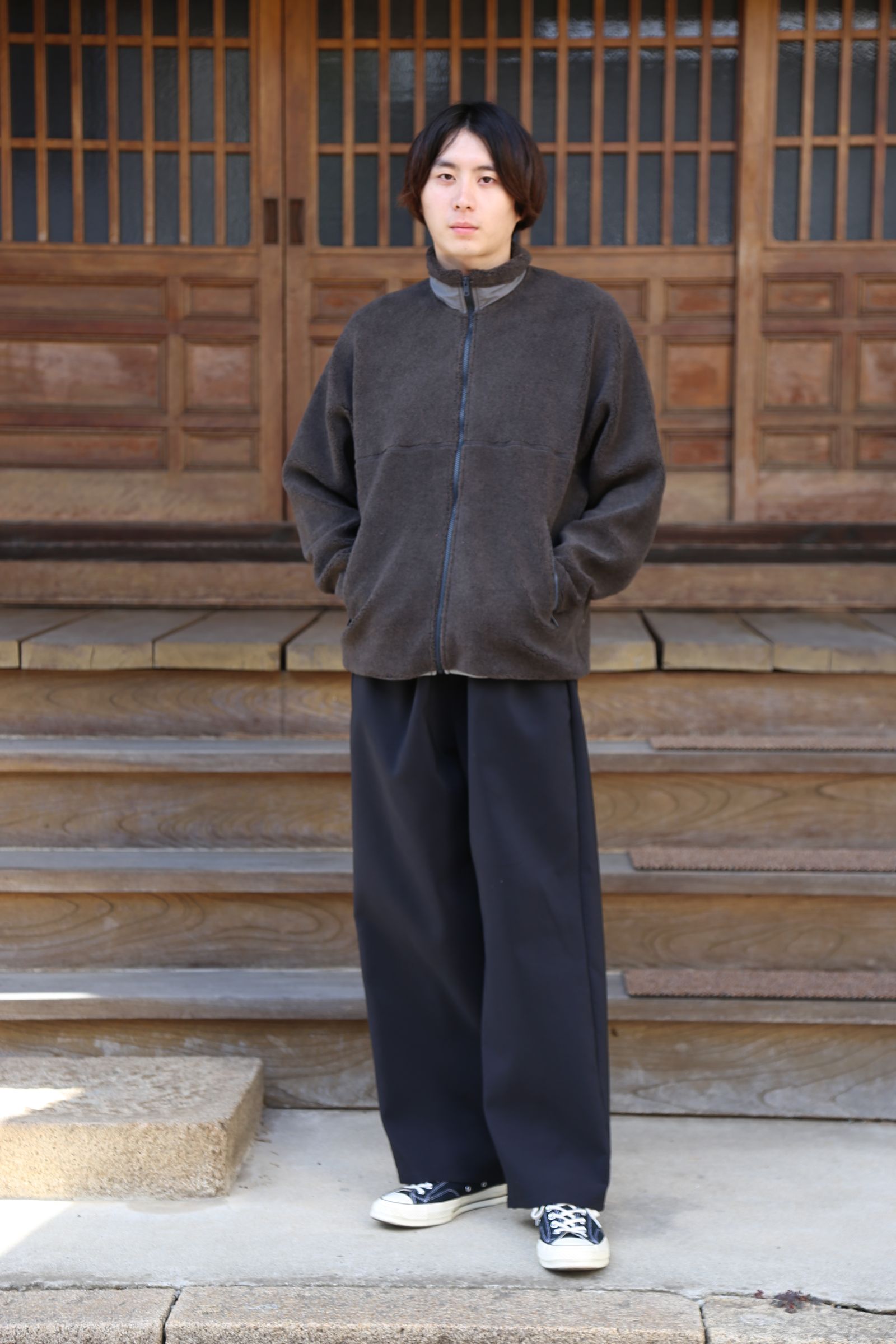 Graphpaper 新作Wool Boa Zip-Up Blouson style.2020.9.27 | 1267 | MARK