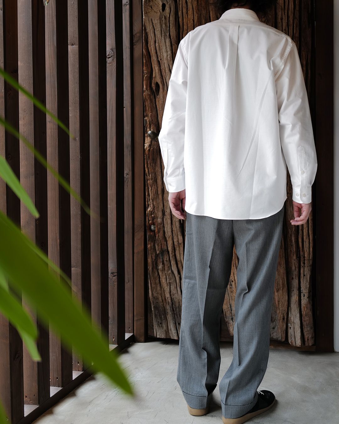 GOD SELECTION XXX - GX-S25-SH-01 B.D SHIRT WHITE | River