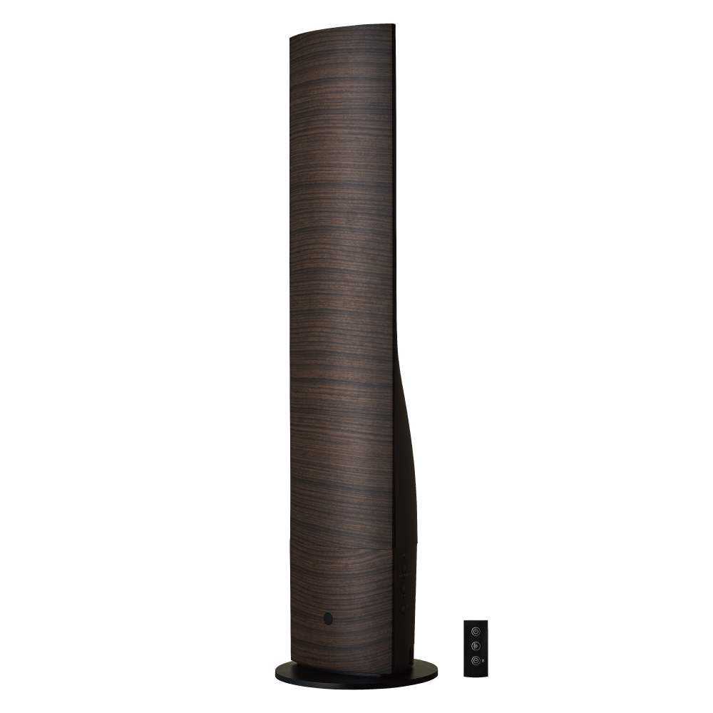 タワー型 ハイブリッド加湿器 ダークウッド DKHW-3521-DWD