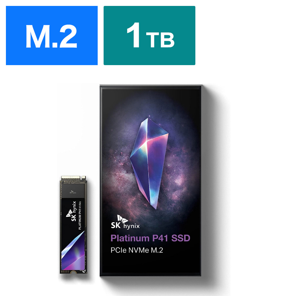 内蔵SSD PCI-Express接続 Platinum P41 SHPP41-1000GM-2 ［1TB /M.2