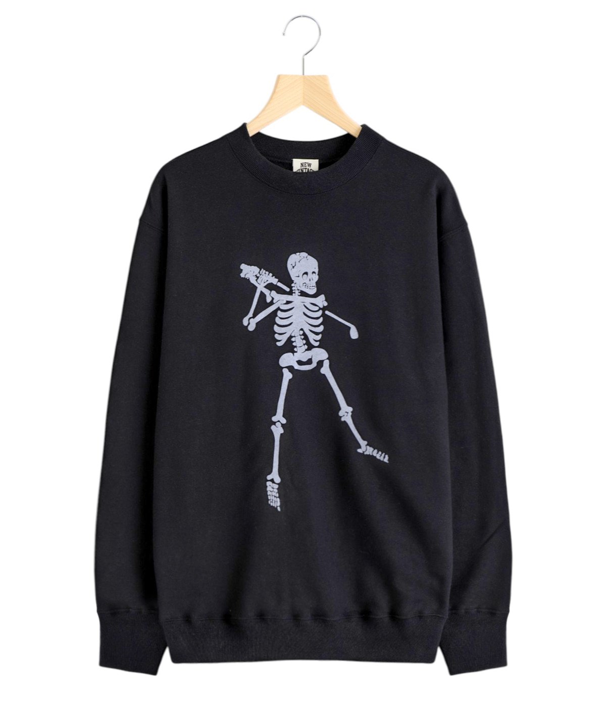 NVG Skull Golfer Sweat Crew | NEW VINTAGE GOLF(ニュービンテージ