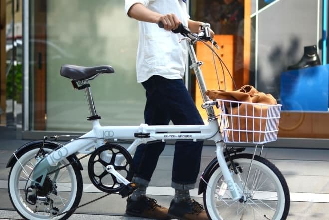 大型バスケットが装備された折りたたみ自転車「SERENO（セレーノ