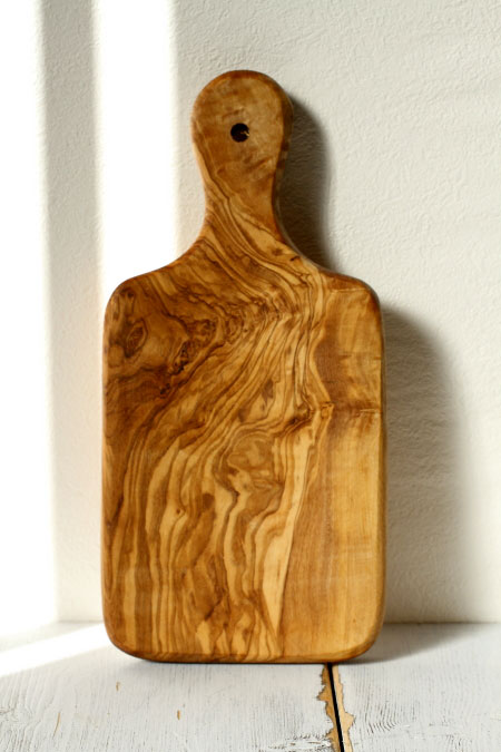 オリーブの木 ミニ・カッティングボード (サイズ：S) アルテ・レンニョ