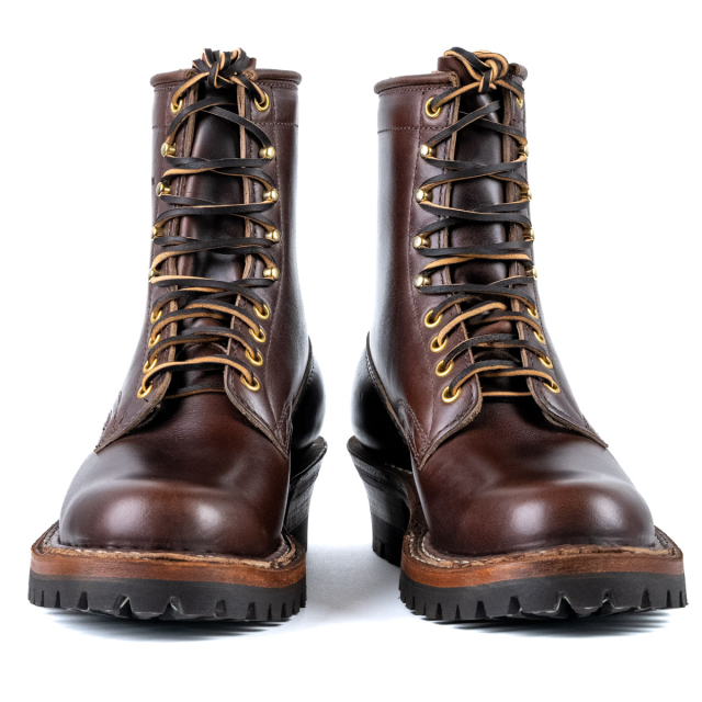 ホワイツ] WHITE'S BOOTS 375V スモークジャンパー7丈 ブラウン クロム