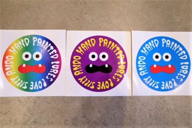 a.h.p.l(ando hand painted lures)『a.h.p.l ステッカー』