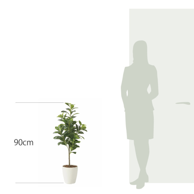 光触媒 光の楽園 フレッシュマネーツリー 90【インテリア フェイク