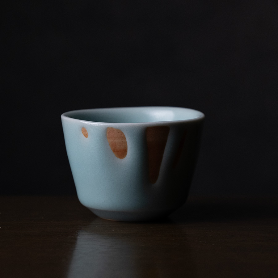 青白磁鉢（IH-045） 作家「市川博一」