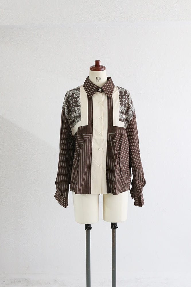 バンダナ柄シャツ(W5W1017o) | MWEZI by ZURIsol okinawa