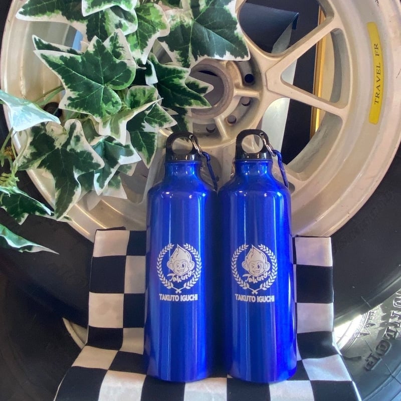 アルミスポーツボトル500（カラビナ付） | レーシングドライバー井口卓