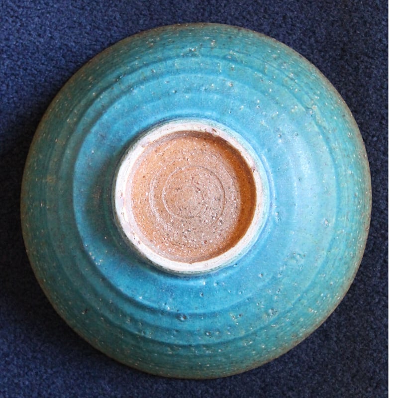 沖縄 大嶺實清さん青釉鉢 大嶺工房 やちむん | BRILLANTE IL SUZUKI SA