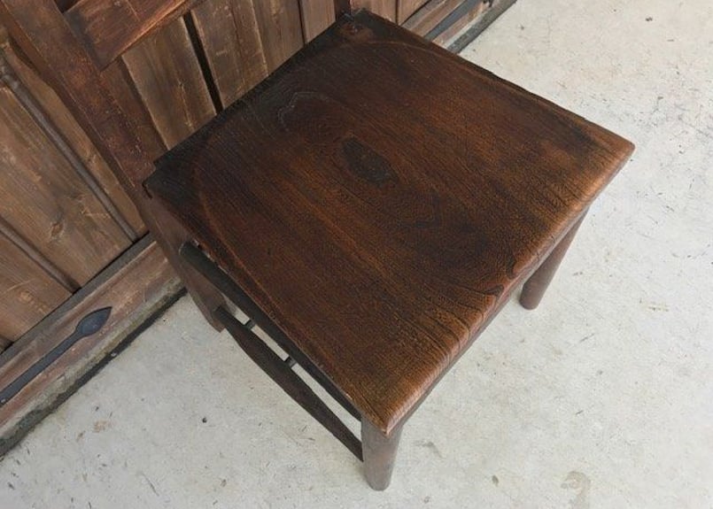 チャーチチェア shelf ☆Vintage☆ | 湘南woods パイン材家具専門店