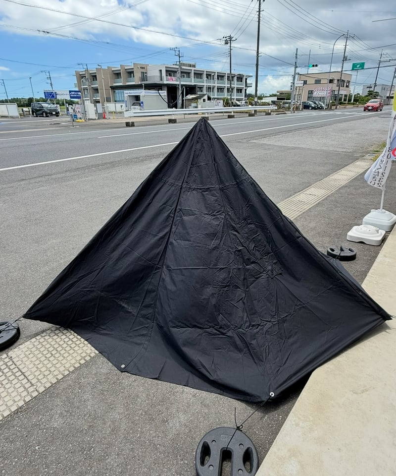 希少❗️軍幕‼️ポーランド軍ポンチョテント 将校カラー ネイビー