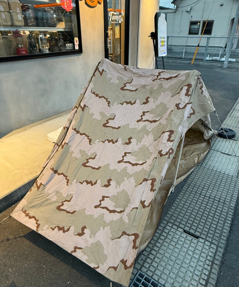 軍幕❗️レアカラー‼️ ダッチアーミーテント オランダ軍