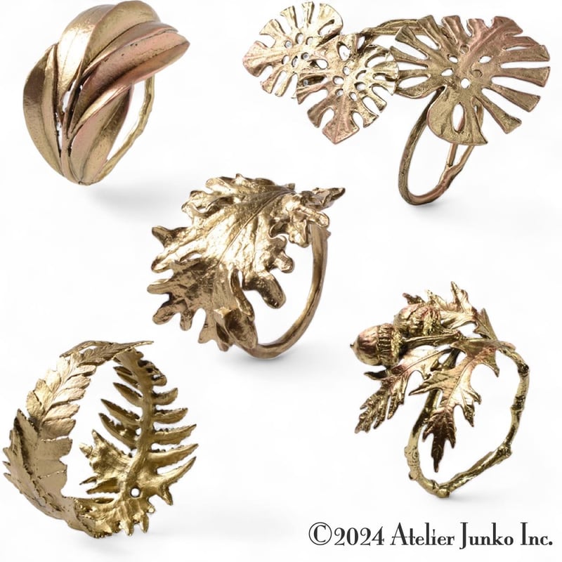 ナプキンリング リーフ Ⅰ Napkin Ring Leaf I | Atelier Junk
