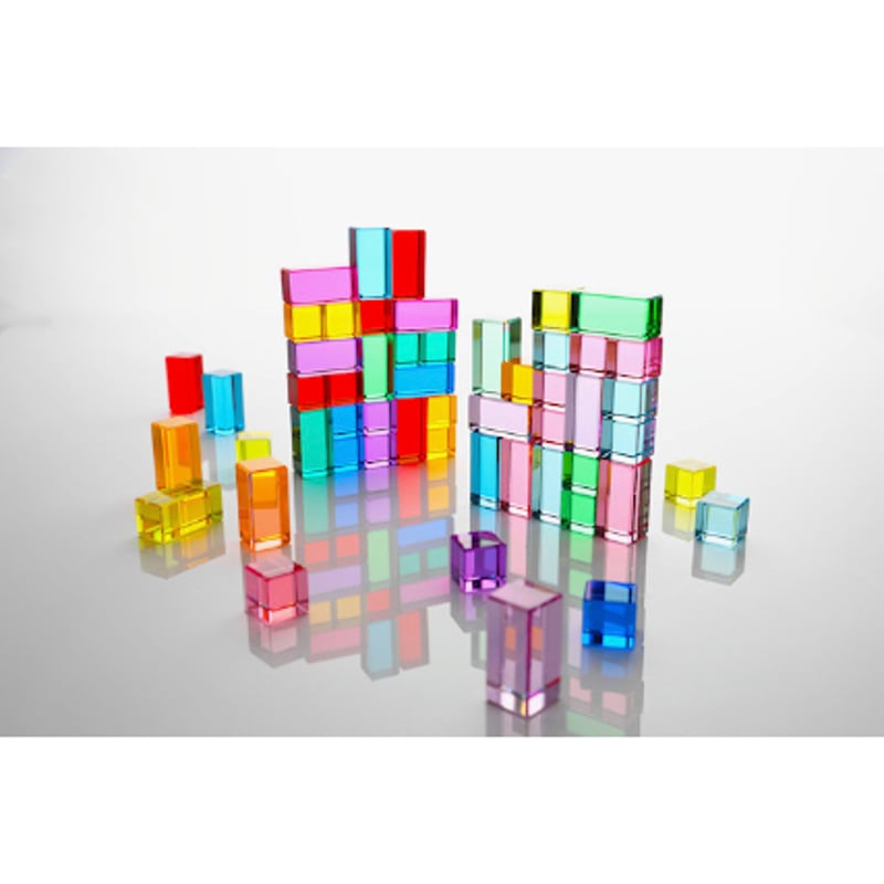 REGENBOGENLAND】虹の石 フルセット (虹の石64pcs ＋T3バー6本＋木箱)