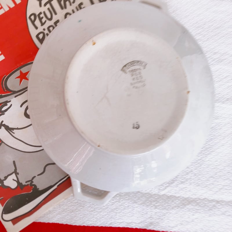 リュネビル バスク柄 『CALMEN』スーピエール トリコロールカラー