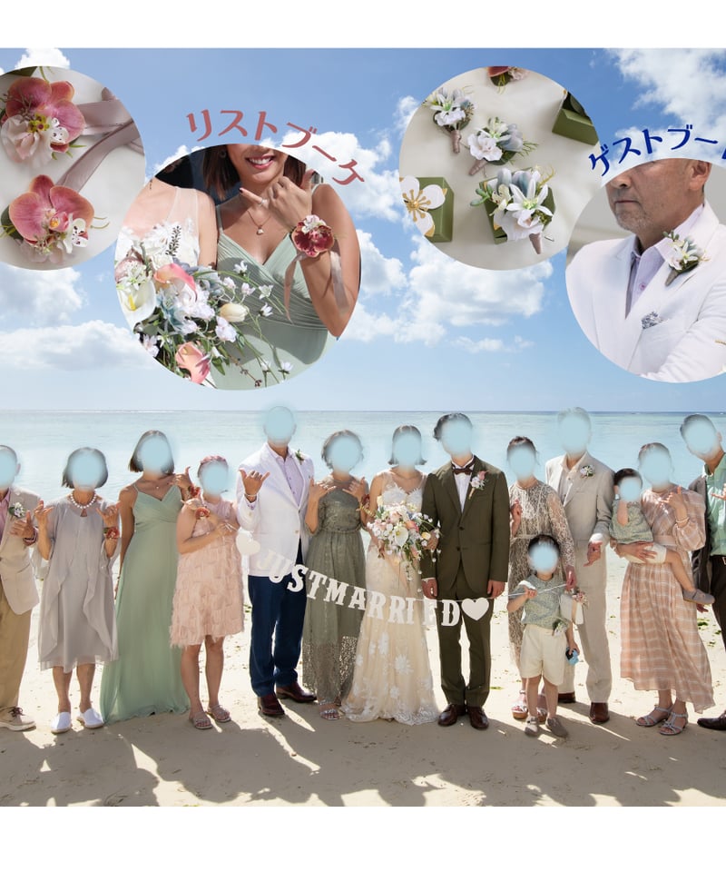 ゲストフラワー ブートニア | doille doillette