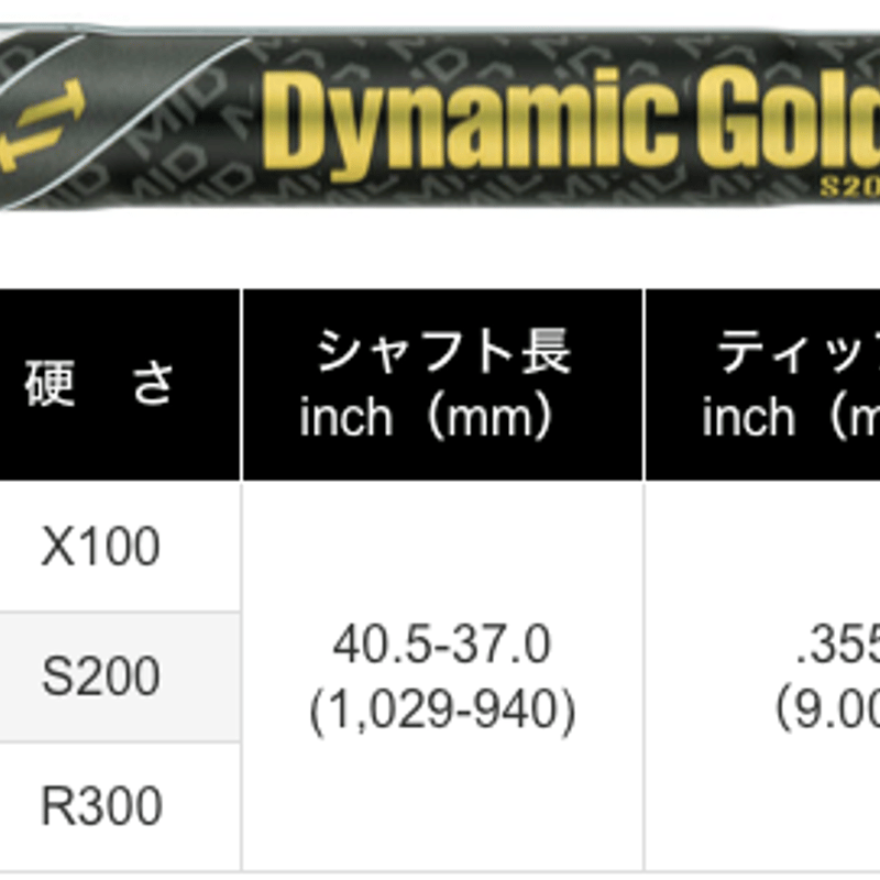 ダイナミックゴールド MID 115 アイアン用シャフト | クリエーション