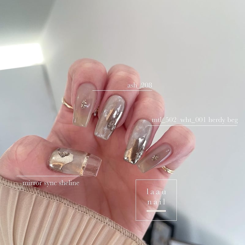 mtl_502 middle-bwn- | laau nail store