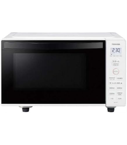 Amazon | 東芝 ER-M17Y-W(ホワイト) 電子レンジ 17L ヘルツフリー