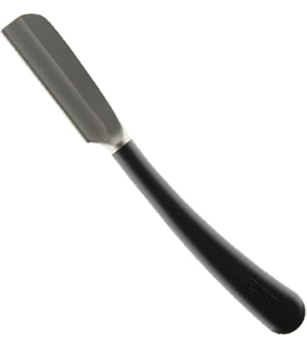 Amazon.co.jp: 最高級レザーカミソリ 5/8 炭素鋼 角骨製ハンドル