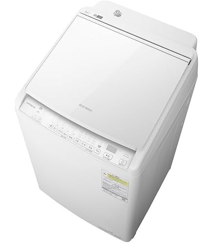 Amazon | 日立 タテ型洗濯乾燥機 洗濯10kg 乾燥5.5Kg BW-DX100K W