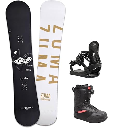 Amazon | ZUMA(ツマ) 25-26 メンズ 3点セット 板 ボード スノーボード