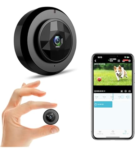 Amazon.co.jp: 小型カメラ 超小型 防犯カメラ【2025新超小型】隠し